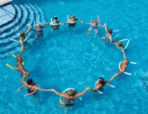 07 Group Hotel Alanya 01-Aqua Gymnastic alanya eğlenceli oteller